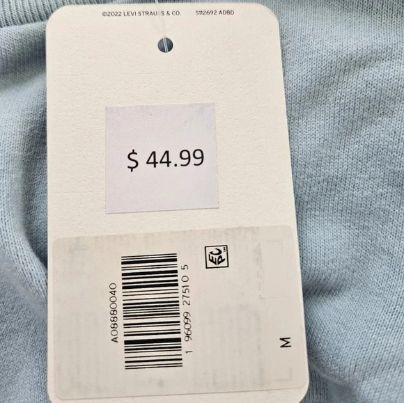 Levi's The Force of Nature Sterling Blue oversized sweater NWT Size medium - Picture 6 of 12